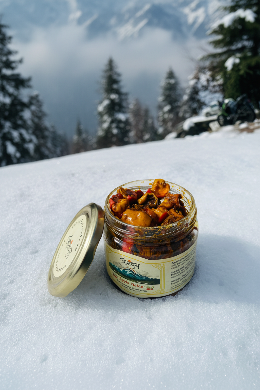 Aanandam Jar in Snow