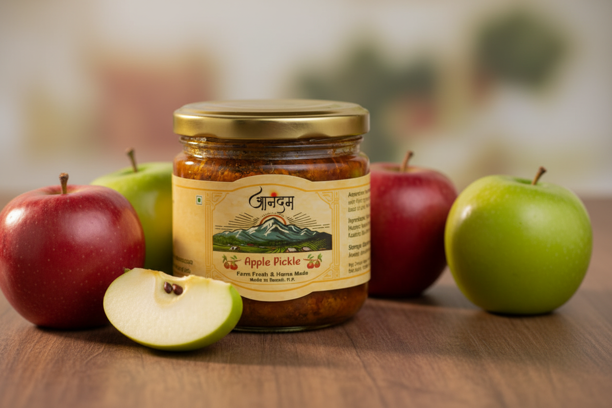 Apple Pickle jar - no bowl no spoon
